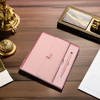 Agenda Journal A5 avec Logo Personnalisé, Cahier avec Couverture en Cuir PU de Qualité Supérieure, Organisateur à Spirale, Coffret Cadeau pour Usage Personnel, Promotion Commerciale