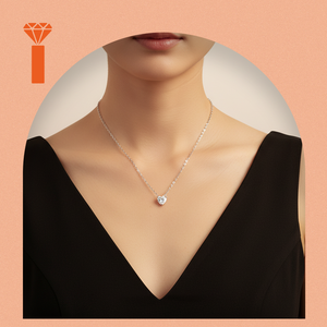 Collar con Colgante de Moissanita de Corte Corazón de 1 Quilate, 6.5mm, Color D, VVS1, Regalo Romántico con Símbolo de Amor para Ella, Plata S925 - Product Image 5