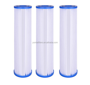 Yunda nhà sản xuất 10 inch Polyester xếp li trầm tích nước lọc Cartridge cho toàn bộ hệ thống nhà - Product Image 4