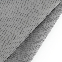 Tissu en maille à motif œil-de-perdrix 100% polyester, doublure tricotée pour vêtements de sport