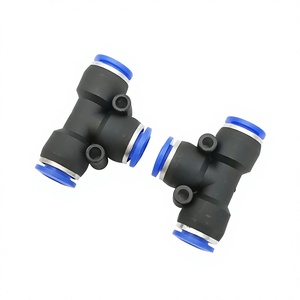 Raccord pneumatique en plastique PE à branchement rapide, connecteur à simple pression, 4-12 mm, tuyau d'air PU, raccord universel pour tuyau - Product Image 5