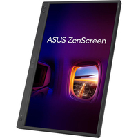 ZenScreen Monitor USB portabel MB166CR 16 ", (15.6 inci dapat dilihat) Full HD, IPS, USB tipe-c, perawatan mata, permukaan anti-silau