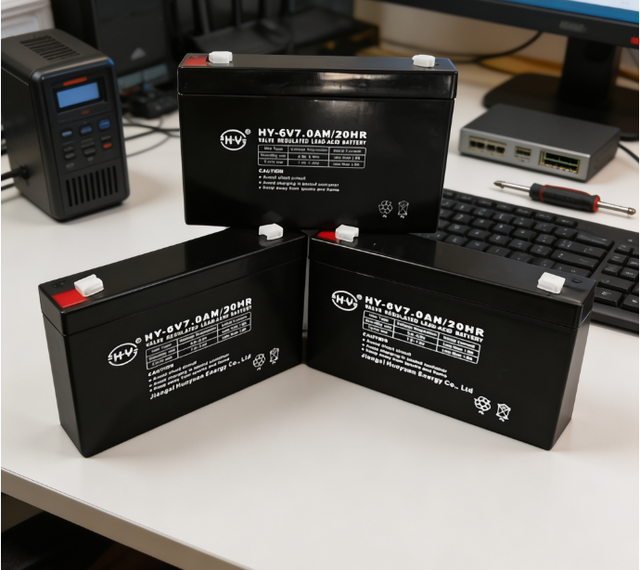 Batterie AGM DC 6V 7Ah 20hr Rechargeable Sealed Lead Acid UPS Battery for Communication Equipment Golf Carts & Medical Equipment