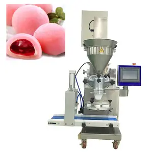 Máquina automática de incrustaciones pequeñas de fábrica de Shanghai máquina de helados mochi
