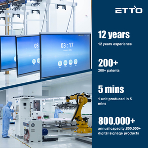55 65 75 85 86 98 110 inç kalem parmak dokunmatik interaktif 4K LCD dijital akıllı panoları öğretim okulları için düz Panel interaktif - Product Image 5