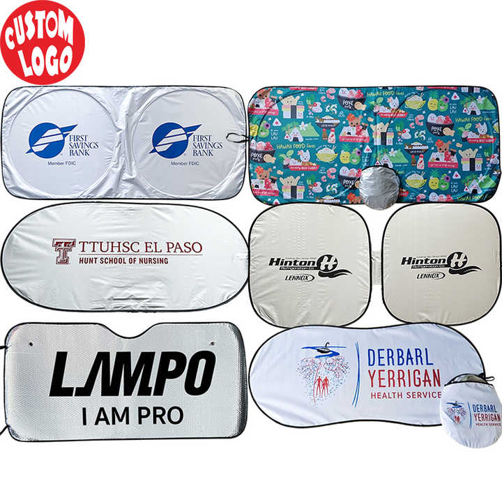 Cheap High Quality Personalized Customised Car Windshield Sunshade 