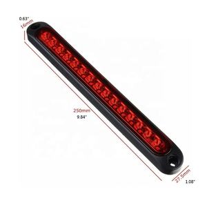 תאורת LED עמידה למים 24V למשאית/נגרר, פנסי איתות בצבע ענבר ואדום, פנסי בלימה ואיתות אחוריים לקרוואן, משאית, סירה, נגרר - Product Image 3