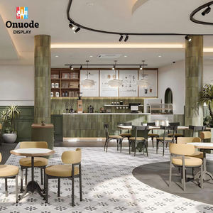 Exhibidor Personalizado para Quiosco de Café |   Mostrador y Vitrina para Cafetería Premium |   Solución Integral para Equipamiento de Tiendas - Product Image 1