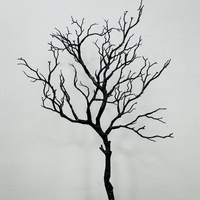 Branche de corail en plastique, plante artificielle sèche, branche d'arbre pour bricolage, centre de table de Noël, décoration de mariage, décoration de la maison