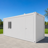 Maison conteneur monobloc, structure en acier préfabriquée, cabine portable, maison modulaire, bâtiment préfabriqué pour bureau de chantier