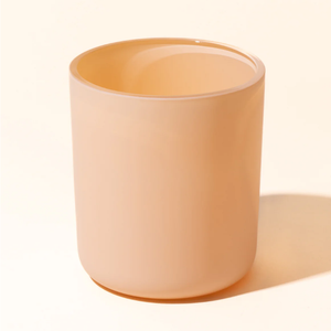 Portacandele in Vetro Opaco Colorato Aura da 12oz e 14oz con Fondo Curvo per Candele Quotidiane, Ideale per la <span class=keywords><strong>Casa</strong></span> - Product Image 3