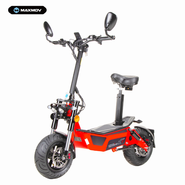 MAXMOV New Product 52v 26ah Lithium Battery Electric Scooter Dual Motor
