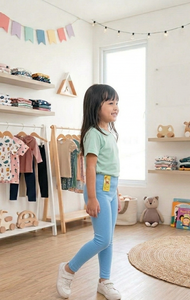 Leggings Premium Suaves y Elásticos para Niños, Pantalones Largos con Cintura Elástica Cómoda para Niños Pequeños, para Deportes, Escuela, Oración y Uso Diario - Product Image 2