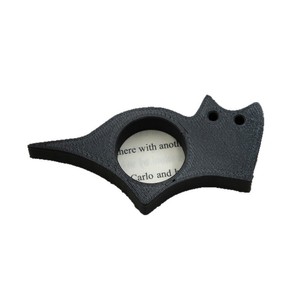 Porte-livre en forme de chat noir - Accessoire de lecture léger en plastique pour les amateurs de livres, porte-page à une main, cadeaux pour les lecteurs - Product Image 2