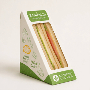 Scatole di Carta Personalizzate per <span class=keywords><strong>Sandwich</strong></span>, Confezioni per Alimenti da Asporto - Product Image 2