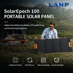 Panneaux solaires 100W, chargeur USB, <span class=keywords><strong>panneau</strong></span> <span class=keywords><strong>solaire</strong></span> <span class=keywords><strong>pliable</strong></span> portable mini quatre cellules, <span class=keywords><strong>pour</strong></span> <span class=keywords><strong>camping</strong></span>-<span class=keywords><strong>car</strong></span>, toit, autres scénarios, <span class=keywords><strong>camping</strong></span> - Product Image 1