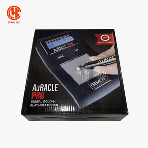 Testeur d'or AuRACLE PRO portable noir, test à un bouton, outils de bijouterie pour tester la qualité et la pureté des échantillons - Product Image 6