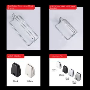 Station en alliage d'aluminium étendue déflecteur bureau cloison pince poste de travail support d'écran panneau équipement de Distribution d'énergie - Product Image 3