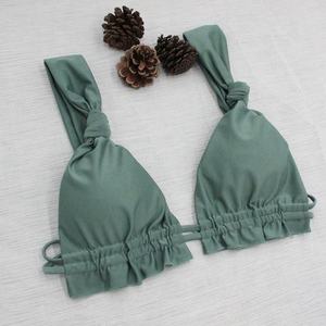 Maillot de bain bikini grande taille pour femme, personnalisé OEM avec logo frontal, imprimé peau d'animal, taille haute, string en V, séchage rapide, tissu respirant - Product Image 6