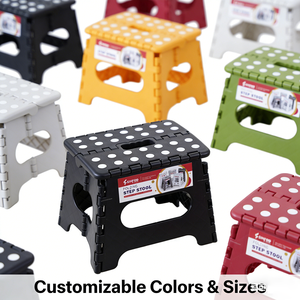 Factory Custom <strong>Folding</strong> Lightweight <strong>Step</strong> <strong>Stool</strong> Home Outdoor Easy Carrying Plastic <strong>Folding</strong> <strong>Step</strong> <strong>Stool</strong> for Kids Adult - Product Image 6
