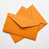 Enveloppe de boîte en papier colorée de haute qualité personnalisée en gros à bas quantité minimale de commande carte de vœux anniversaire mariage carte de relations publiques