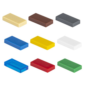 Banzhuanmoc Standard-Partikeleinheit, kompatible Bausteine, Teile 3069 1x2 Plattenbauteile, 0,5 kg/ca. 1800 Stück - Product Image 3