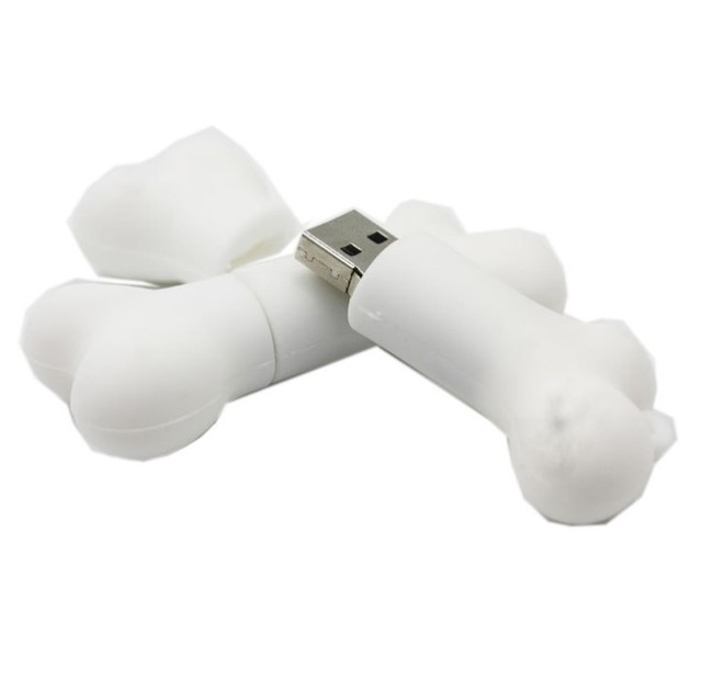 USB Flash Drive in Dog Bone Style 2.0 8GB/16GB Memory Stick for Gifts Promotional Product