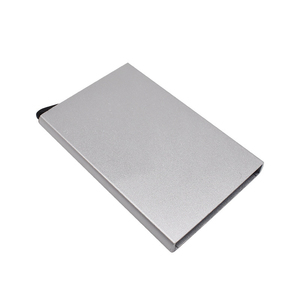 Cartera Minimalista de Aluminio de Alta Calidad con Bloqueo RFID, Impresa con Láser, <span class=keywords><strong>para</strong></span> Tarjetas de Crédito, Ideal <span class=keywords><strong>para</strong></span> Negocios - Product Image 6
