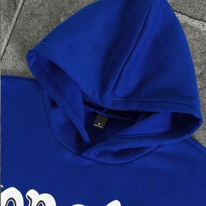 Sudadera con Capucha Y2K Personalizada con Logotipo Bordado en 3D para Hombre, Estilo Casual de Otoño, Hombros Caídos, Corte Cuadrado, con Estampado Gráfico - Product Image 2