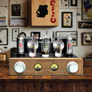 MONA อัพเกรดเครื่องขยายเสียงหลอด EL34 ตัวเครื่องอะลูมิเนียม สายไฟทำมือ ระบบเสียงบริสุทธิ์ Class 2.0 ช่องสัญญาณคู่ ลำโพงไฮไฟแบบวางชั้นวาง สำหรับโฮมเธียเตอร์ - Product Image 3