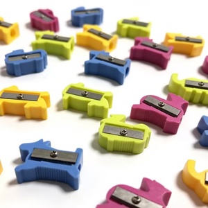 Taille-crayons miniatures mignons en forme d'animaux de la série Animaux, toutes formes, à un trou, pour enfants, en gros, à prix de gros - Product Image 3