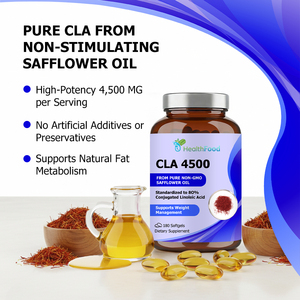 Hot Sale Cla <b>Supplements</b> Softgels with Non-GMO Safflower Oil Supports Natural Fat Maintain Balanced Diet Softgels - Product Image 5