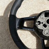 Vente directe d'usine, volant de voiture en cuir personnalisé pour Volkswagen VW Golf 6 7 MK7 GTI GTD GTE Polo