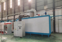 Machine de peinture UV Xcwdtdr pour panneaux MDF, ligne de production de revêtement en poudre pour portes MDF, four électrique pour panneaux et planches