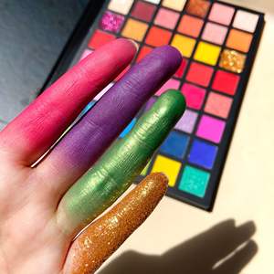 No Logo Professional Magnetic 48-Color Vegan pour <span class=keywords><strong>Palette</strong></span> d'ombres à paupières nues Private Label Corée Pigmented Unique Private Label - Product Image 6