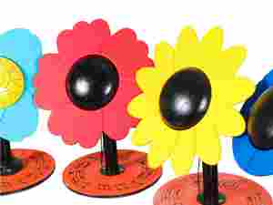 4 Tipos de Tambores de Metal em Forma de Flor para Equipamentos de Playground - Product Image 2