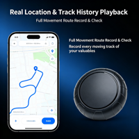 Mini localisateur Bluetooth alternatif à l'Airtag, sans besoin de l'application Apple Find My, 3 ans d'autonomie pour les objets de valeur