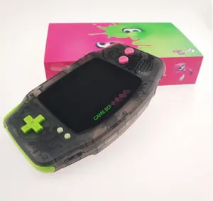 UV Printed Acceptable Colorful IPS ready housing Shell for GAMEEBOY ADVANCE with button rubber