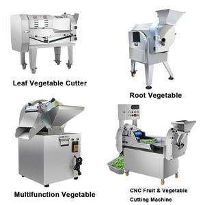 304 Stainless Steel Fruit <b>Vegetable</b> <b>Cutter</b> Slicing Dicing Cutting Integrated Machine For Catering Kitchen Processing - Product Image 5