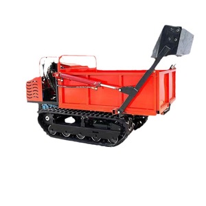 Mini-dumper sur chenilles 1,2-1,8t, moteur diesel, tout-terrain, pour travaux agricoles, construction et transport - Product Image 5
