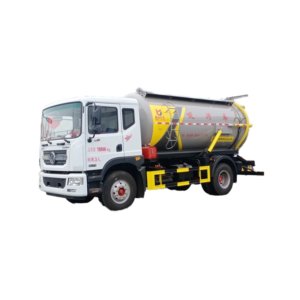 4*2 High Efficiency Vacuum Sewage Suction Truck for Sewage Treatment Plants for Sale
