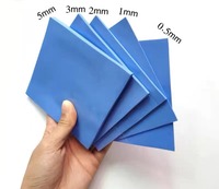 Résistance à la chaleur conductrice en silicone conducteur thermique 5 W/mk 50mm * 50mm pour PC GPU