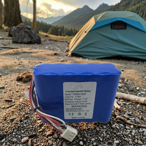 하이 퀄리티 충전식 17ah 7.4v 리튬 이온 배터리 팩 - Product Image 5