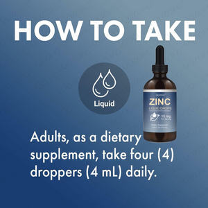 Fabricant OEM LDJ, gouttes liquides de zinc 60 ml, complément alimentaire minéral avec sulfate de zinc pour adultes et enfants, soutien immunitaire - Product Image 3