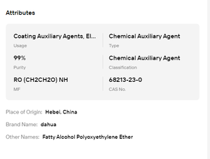 99% AEO-9 Éter de Polioxietileno de Alcohol Graso CAS 68213-23-0 Surfactante No Iónico para Cuidado de la Piel y Cosméticos - Product Image 6