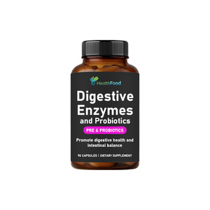 Cápsulas de Enzimas Digestivas con Mezcla Probiótica Directo de Fábrica, Promueven la Salud Digestiva y el Equilibrio Intestinal - Product Image 1