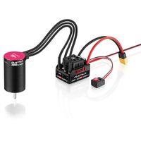 HOBBYWING Moteur sans balais sans capteur QuicRun G2 2-3S 1/10 1/8 RC Car Buggy 3652SL 3250KV/4000KV/5400KV 3660SL Plastique