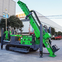 Plataforma de Perforación Geológica para Muestreo de Suelos, Totalmente Hidráulica, con Motor Diésel, Movilidad sobre Orugas, Caja de Cambios, Motor, Profundidad Máxima de Perforación de 2000m