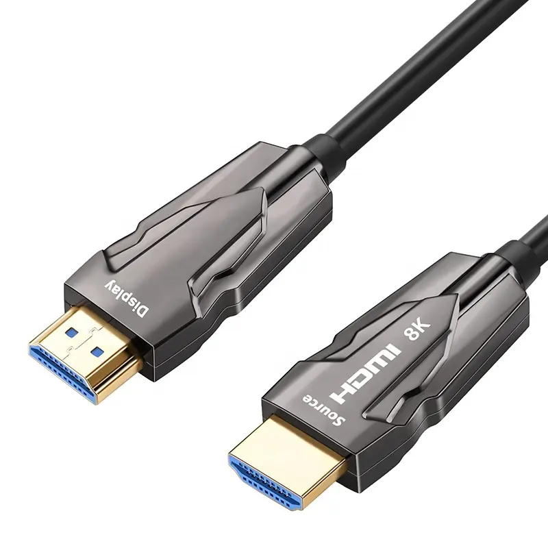 Xput New 48Gbps Fiber Optical HDMI Cable 8K Ultra HD 8K HDMI 21 2.1 Cable 8K@60Hz 4K@120Hz Fiber Optic Cable