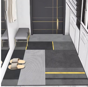 <span class=keywords><strong>Tapis</strong></span> de Luxe Vintage en Polyester, Plusieurs Tailles, Style Moderne pour Salon, Chambre, Bureau, Fabriqué à la Machine, <span class=keywords><strong>Paillasson</strong></span> d'<span class=keywords><strong>Intérieur</strong></span> - Product Image 4